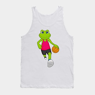 Frog Basketball player Basketball Tank Top